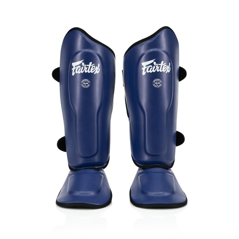 Muay Thai shin guards blue delivery from Thailand to all over the